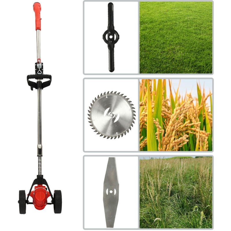 Tondeuse à gazon entretien de pelouse sans fil jardinage Mini tondeuse 12000rpm / min 200w