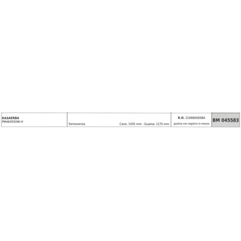 Tondeuse à gazon MOWOX PM4645SHW-H câble automoteur 1435mm gaine 1175mm avec registre