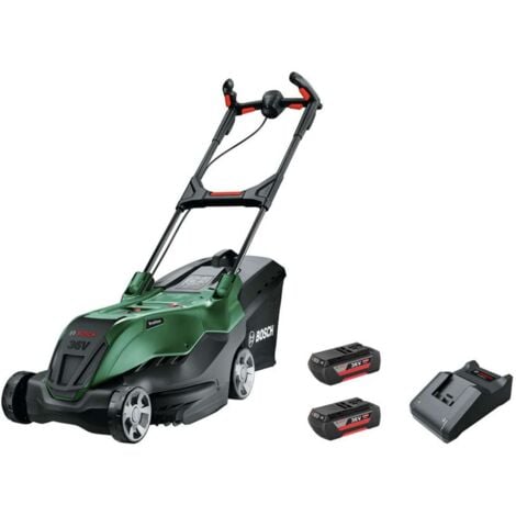 BOSCH HOBBY BOSCH Professional Bosch Home and Garden Tondeuse sans Fil Bosch puissante AdvancedRotak 36V-40-650 (pour tondre Votre pelouse système 36 Volt Largeur de Coupe : 40 cm kit, avec Batterie et Chargeu
