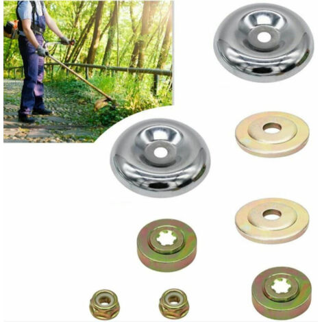 Tondeuse à gazon STIHL accessoires généraux accessoires de tête de travail lame fixe joint supérieur et inférieur couvercle de protection-8 pièces