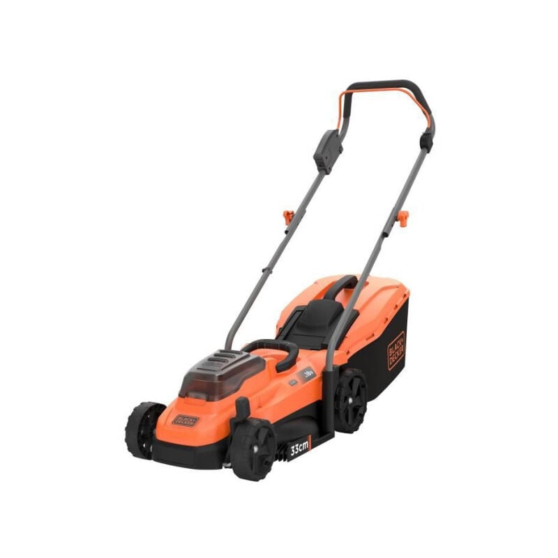Black&decker - Tondeuse a Gazon sur batterie 18V 33cm de coupe black+decker BCMW3318N-XJ - Livré sans batterie ni chargeur