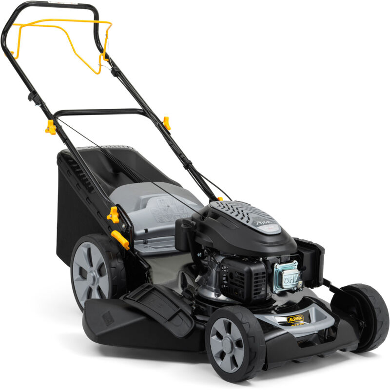 Alpina - Tondeuse thermique autotractee 4 en 1 - 51cm AL5 51 saq - 166 cm3 - Jusqua 1800 m2