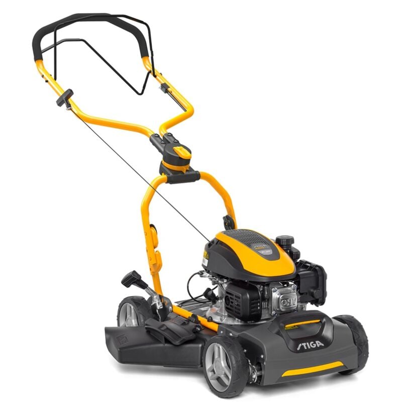 Multiclip 747 sd - Tondeuse broyeuse automotrice 139cc, largeur de coupe 45 cm, avant roues motrices - Stiga