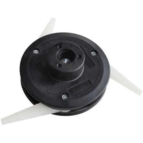Tondeuse à gazon universelle en aluminium et nylon avec brosse M10, bobine de coupe-bordures à 2 fils, tête de coupe AquaForge.