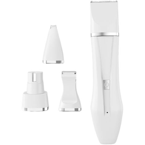 Tondeuse à pattes multifonctions pour animaux, rechargeable et étanche, avec écran numérique, idéale pour chiens et chats. Design professionnel et lumineux.-AquaForge