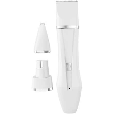 Tondeuse à pattes multifonctions pour animaux, rechargeable et étanche, avec écran numérique, idéale pour chiens et chats. Design professionnel et lumineux.-AquaForge