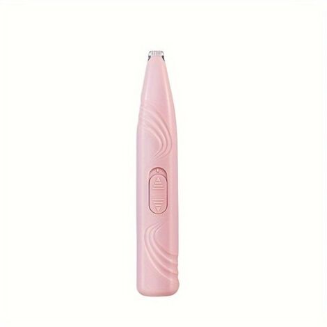 Tondeuse à pattes pour animaux de compagnie - Pour les pattes, les yeux, les oreilles et les poils du visage-rose