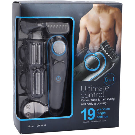 Tondeuse à Poils de Nez Rechargeable USB - Kit de Toilettage Multifonction Rasoir Électrique