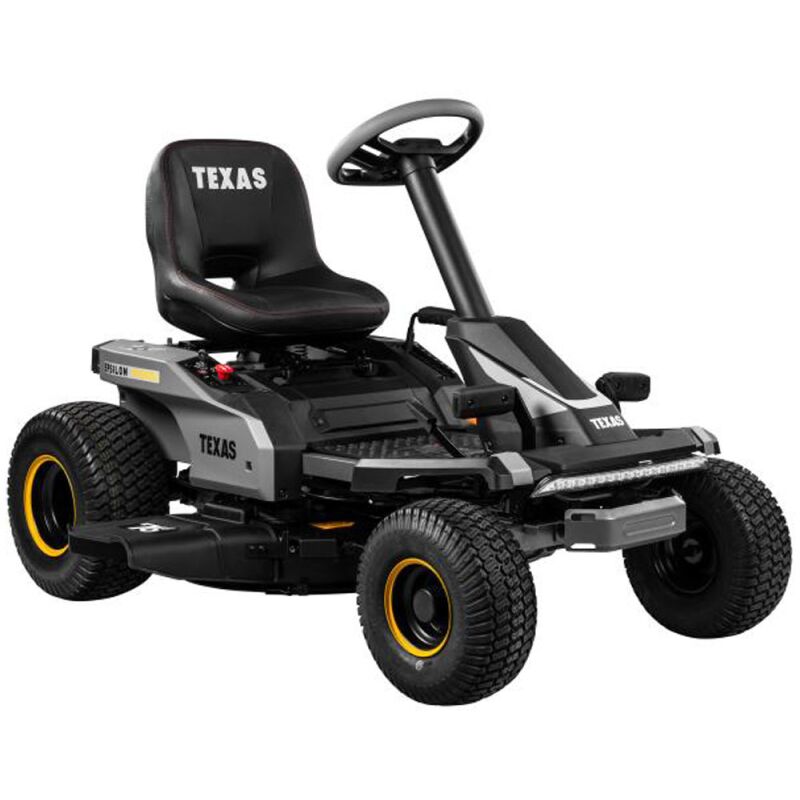 Tondeuse autoportée à batterie TEXAS Epsilon R7600Li – 76 cm, 72V, 3000 m²