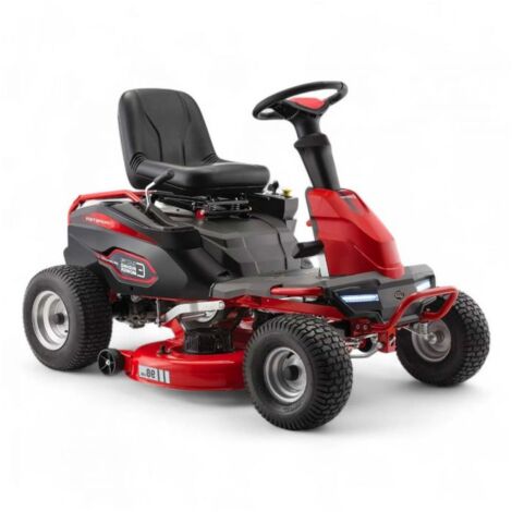 Tondeuse autoportée électrique 98 cm – Surface 1500 à 3000 m² – Mulching performant – Éjection latérale – Hauteur de coupe réglable 30 à 100 mm - BRM148S-98