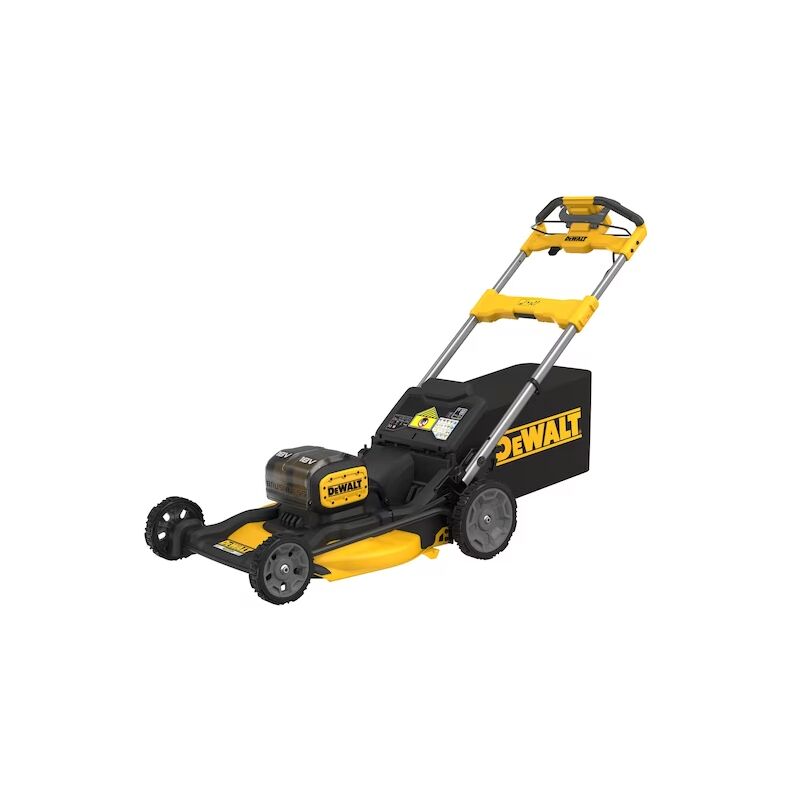 Tondeuse à gazon sans fil 2x18V largeur de coupe 53 cm auto propulsée sans batterie ni chargeur Dewalt DCMWSP156N XJ - vue 2