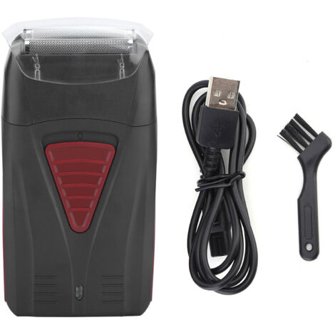 Tondeuse Barbe Électrique USB Homme - Rasoir à Barbe Précision SK-328 Noir