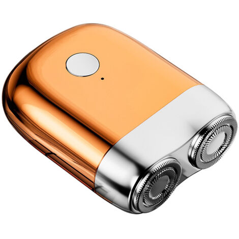 Tondeuse Cheveux Étanche Magnétique Rechargeable - Coupe Barbe Nez Hommes - Kit Orange