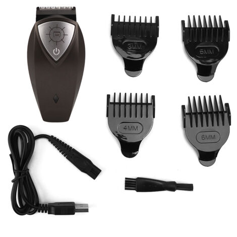 Tondeuse Cheveux Étanche Professionnelle pour Adultes et Enfants - Gris