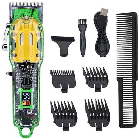 tondeuse Cheveux Hommes, Tondeuse Barbe Electrique, Tondeuse Cheveux Professionnelle Sans Fil Pour Les Hommes/enfants/coiffeu, Cran  Led, Recharge