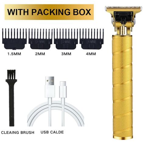 tondeuse Cheveux Hommes, Tondeuse Barbe Electriques Professionnelle, Sans Fil Tondeuse  Cheveux Rasoir Barbe Tondeuse Kit, Cran  Led, Rechargeable