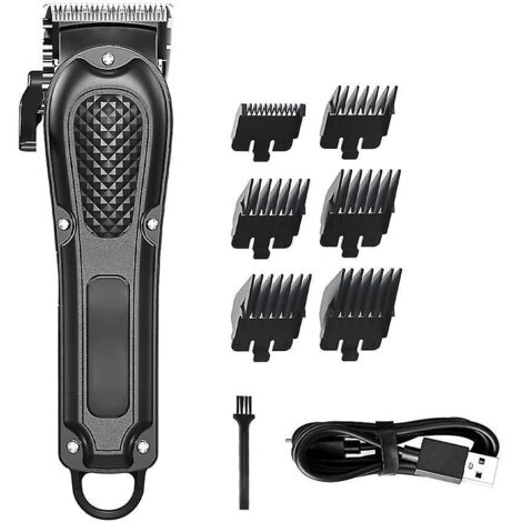tondeuse Cheveux Hommes, Tondeuse Barbe Homme Electriques Tondeuse Cheveux Rasoir Professionnelle Sans Fil, Impermable Ipx7, Tondeuse Pour Salon D