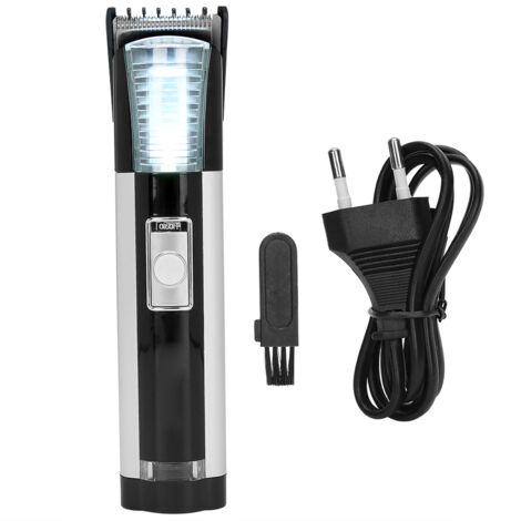 Tondeuse Cheveux Rechargeable Professionnelle avec Lame en Acier Inoxydable, EU Plug 220V
