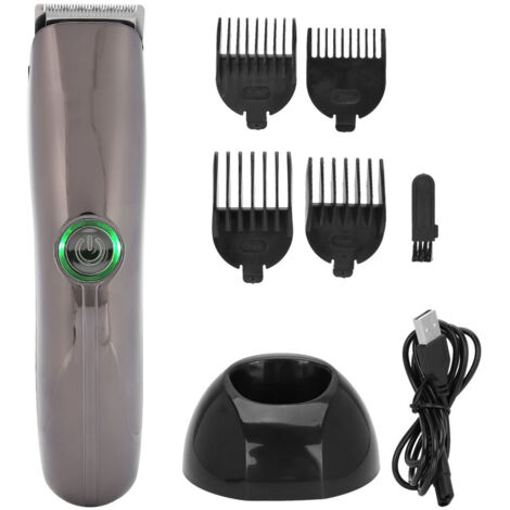 Tondeuse Cheveux Rechargeable sans Fil avec Tête de Coupe en Acier Inoxydable