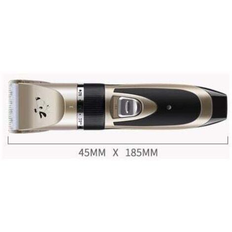 Tondeuse Chien Professionnel Poil Long Epais Animal Silencieux Rechargeable Electrique Tondeuse pour Chien et Chat Dog Clipper Kit