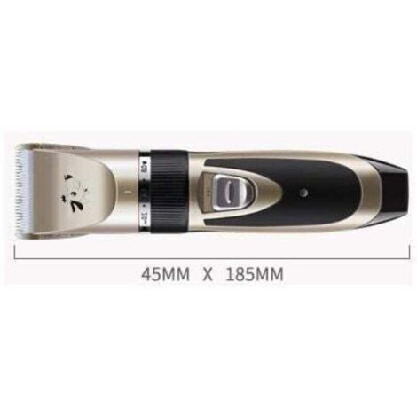 Tondeuse Chien Qualité pro Poil Long Epais Animal Silencieux , XU,Rechargeable Electrique Tondeuse pour Chien et Chat Dog Clipper Kit - KZQ