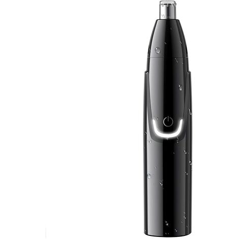 Tondeuse, cirée, lavable, acier inoxydable, noir