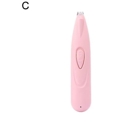 Tondeuse électrique LED pour animaux de compagnie (orteils, pattes, oreilles, visage) pour chiens et chats-AquaForge