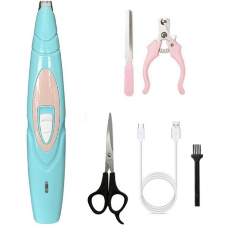 Tondeuse électrique pour chiens, tondeuse professionnelle pour poils de pattes d'animaux, toilettage canin, coupe de chiens-AquaForge