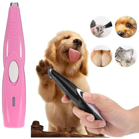 Tondeuse électrique pour poils de pattes d'animaux, toilettage et pédicure pour chiens-AquaForge