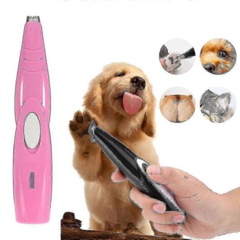 Tondeuse électrique pour poils de pattes d'animaux, toilettage et pédicure pour chiens-AquaForge