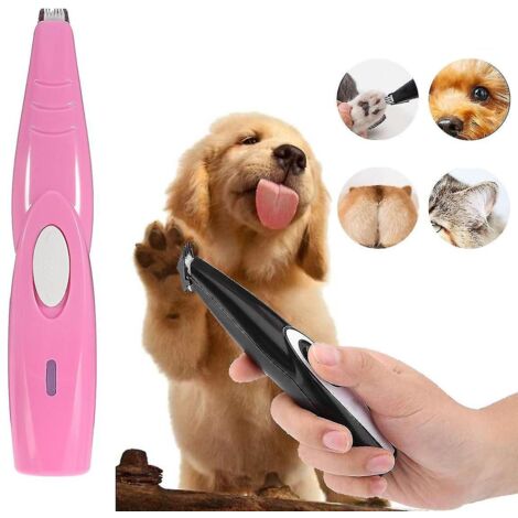 Tondeuse électrique pour poils de pattes d'animaux, toilettage et pédicure pour chiens-AquaForge