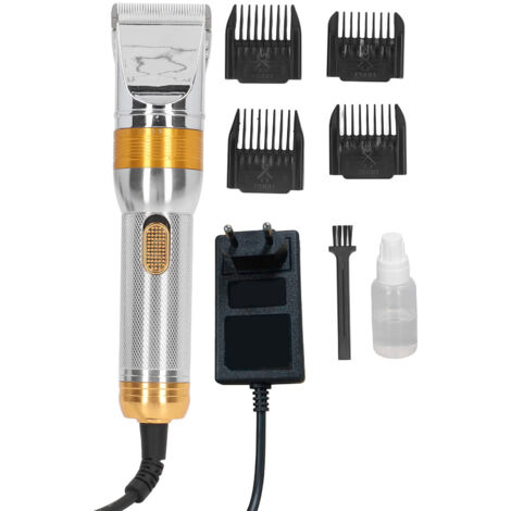 Tondeuse Électrique Professionnelle pour Moutons Chèvres, Tondeuse Animaux Domestiques Chats Chiens, 100‑240V EU Plug