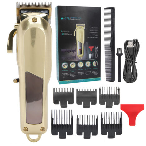 Tondeuse Électrique Professionnelle VGR - Coupe Puissante pour Hommes et Coiffeurs