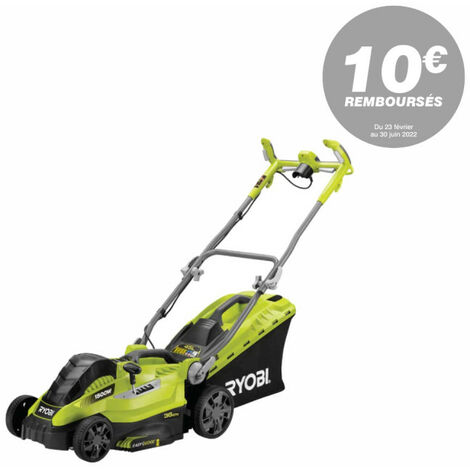 Tondeuse électrique RYOBI 1500W coupe 36cm - RLM15E36H