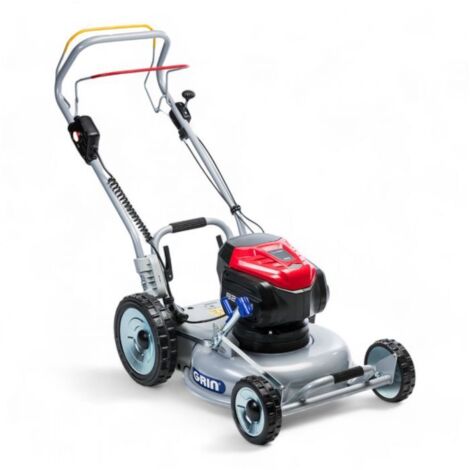 Tondeuse électrique tractée sur Batterie 82V, mulching professionnel, coupe 46cm - GRIN BM46A-82V
