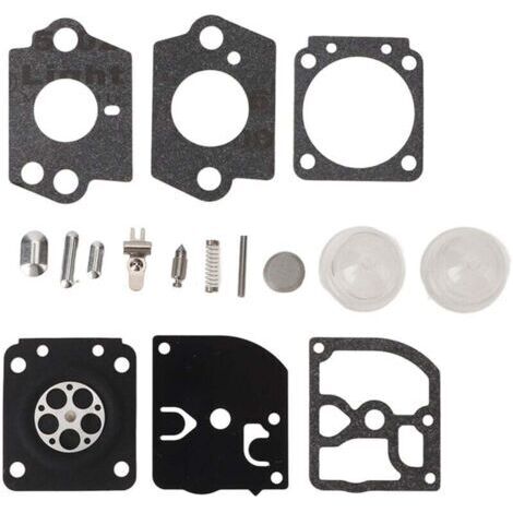 Tondeuse Kit de réparation de carburateur Carb Joint Primer Bulb Set pour Stihl HS45 FS38 FS55 Tondeuse à gazon