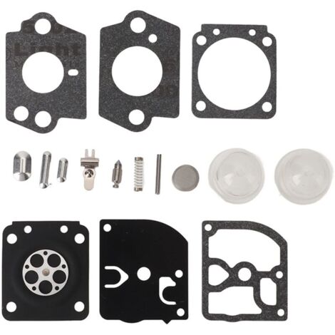 Tondeuse Kit de réparation de carburateur Carb Joint Primer Bulb Set pour Stihl HS45 FS38 FS55 Tondeuse à gazon