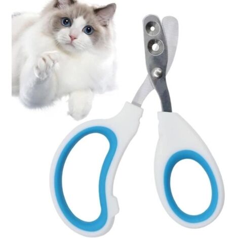 Tondeuse pour Chat,Coupe-Ongles pour Animaux avec Conception à Double Trou, Portable et sûr - Coupe-Griffes pour Chats d'intérieur