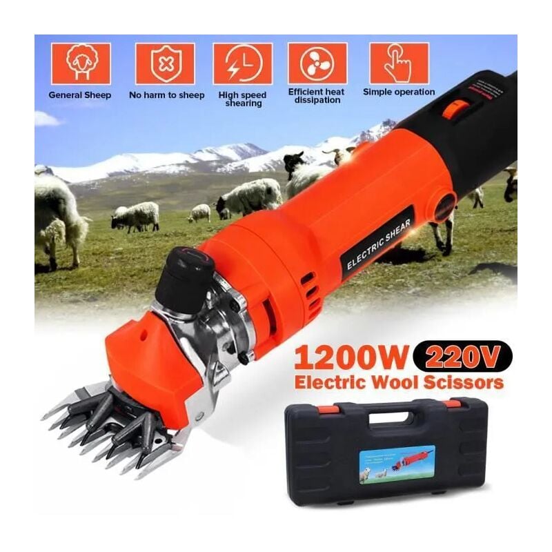 Tondeuse pour chien, 1200W, Cisailles à Laine électriques, cisaille électrique Professionnelle
