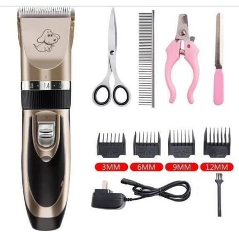 Tondeuse - Professionnelle - Charge Rapide - Silencieuse - Rechargeable - Détachable