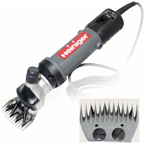 Tondeuse professionnelle Heiniger 320W – Puissance 320W – Pour moutons et chèvres – Coupe précise et silencieuse – Sartore