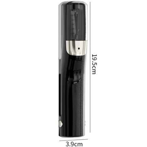 Tondeuse rechargeable pour pointes fourchues, coupe automatique cheveux abîmés, format compact portable pour usage domestique