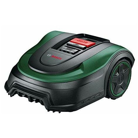 Tondeuse robot Bosch-Indego S+ 500 (avec batterie 18 V et fonction application, statio...