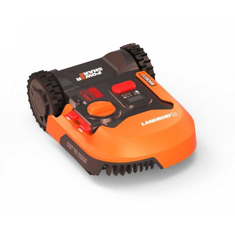 WR141E tondeuse de tondeuse à gazon Robot tondeuse Batterie Noir, Orange - Worx