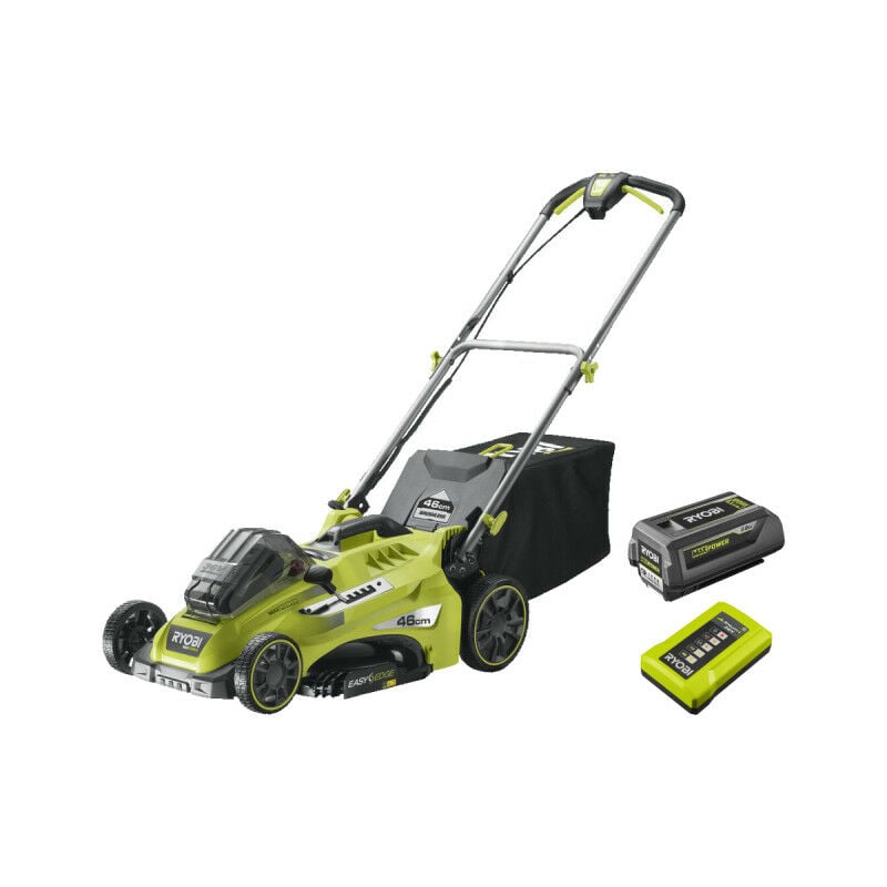 Ryobi - Tondeuse - 36V MaxPower Brushless - coupe 46cm - 1 batterie 5.0Ah - 1 chargeur - RLM36X46H50PG