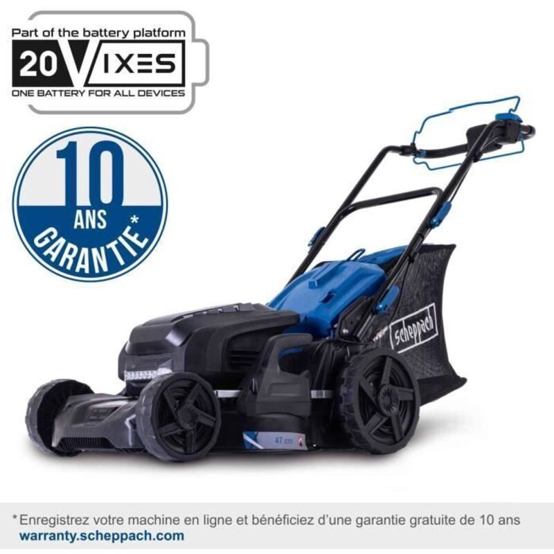 Tondeuse sans fil BC-MP470-X SET XL2x2 - coupe 73 cm - 20V IXES - avec batterie et chargeur