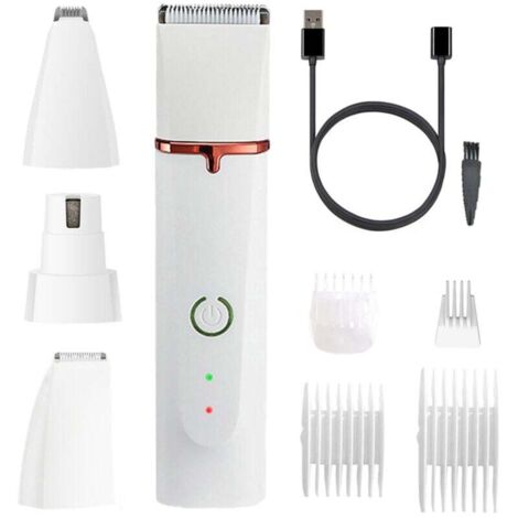 Tondeuse Silencieuse Rechargeable USB Pour Ongles De Chien Et Chat Broyeur Professionnel Soin Pattes Animaux