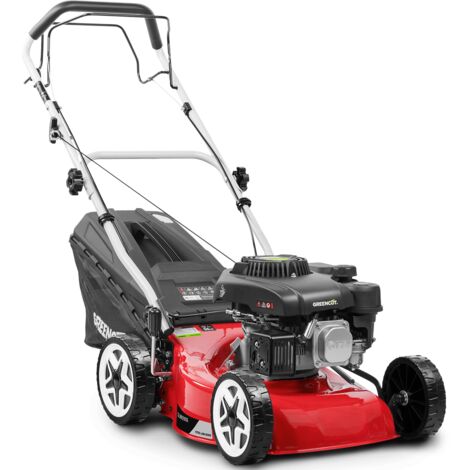 Cortacesped autopropulsado 132cc 4,5cv 410mm recogida 2-1 - GREENCUT
