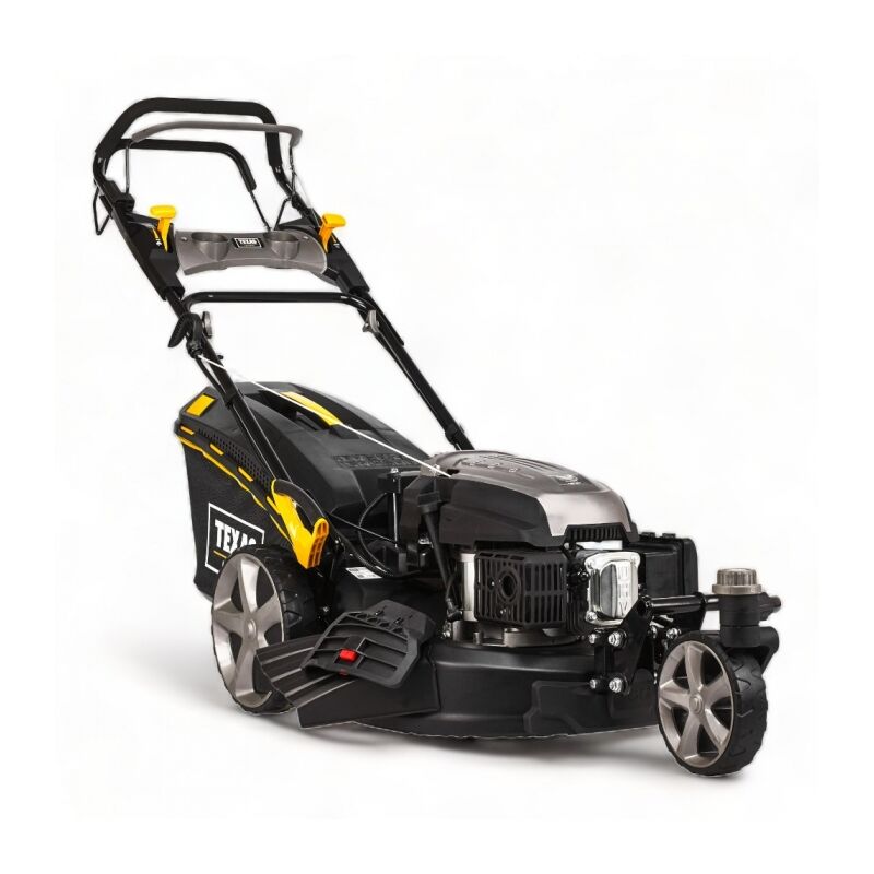 Texas - Tondeuse thermique autotractée 196cc, démarrage électrique, coupe 51cm - Technologie Zéro Turn 3 roues zt 515TR/WE