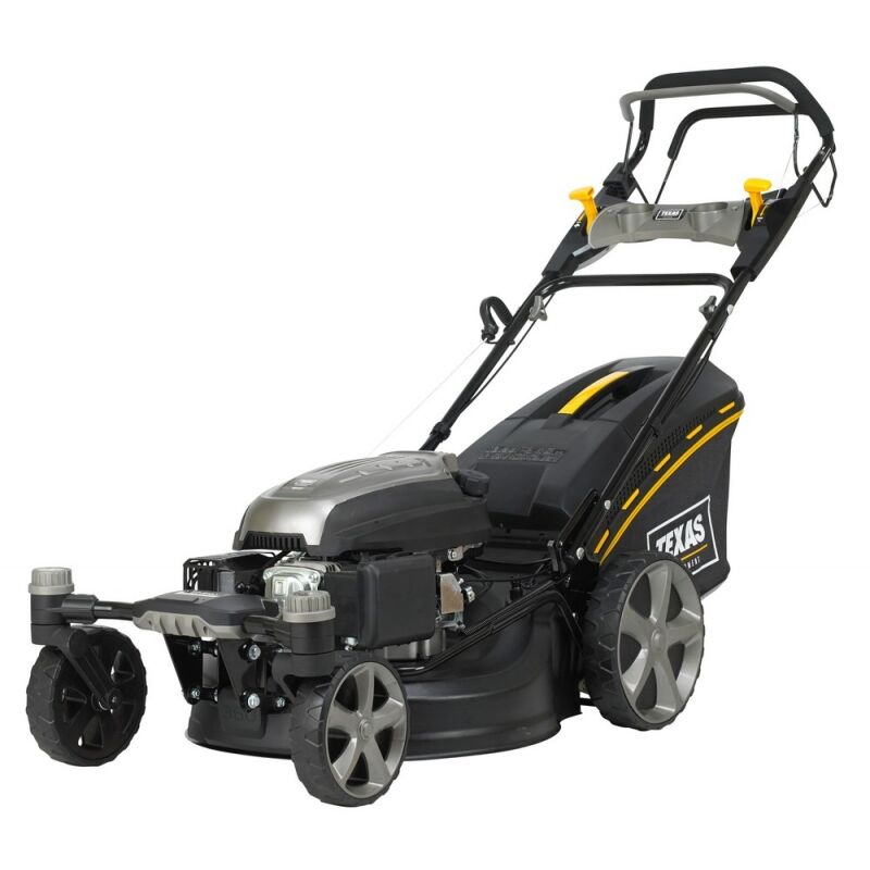Texas - Tondeuse thermique mulching 51 cm 5cv 4 en 1 roues Avant directionnelles ZT5110TR-W
